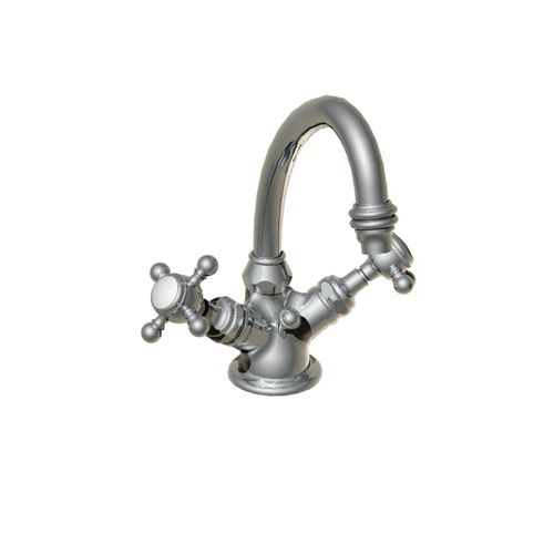 Miscelatore doppio comando per lavabo - 02.208 - HORUS - da appoggio / in metallo cromato / da bagno