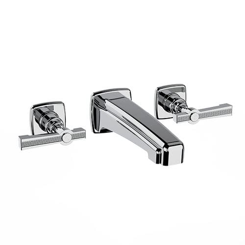 Miscelatore per lavabo - 17 263 - HORUS - da parete / in metallo cromato / da bagno