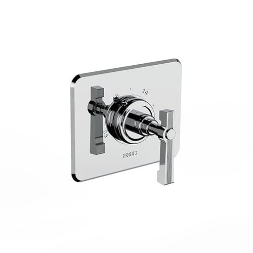 Miscelatore per lavabo - 17 507 - HORUS - da parete / termostatico / in metallo cromato