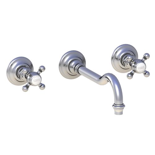 Miscelatore per lavabo - 01.263 - HORUS - da parete / da incasso / in metallo cromato