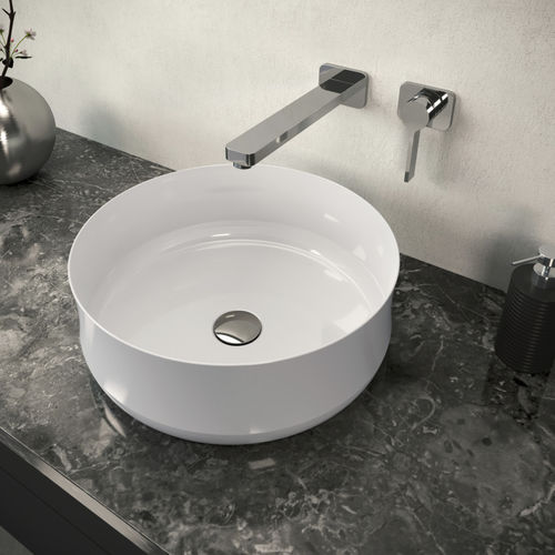 Lavabo da appoggio - MING - Kaldewei - in metallo smaltato / in acciaio / su misura