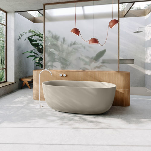Vasca da bagno ovale - MEISTERSTÜCK OYO DUO - Kaldewei - da appoggio / per ambiente abitativo / in metallo smaltato