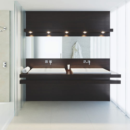 Lavabo da appoggio - CENTRO - Kaldewei - in metallo smaltato / in acciaio / su misura