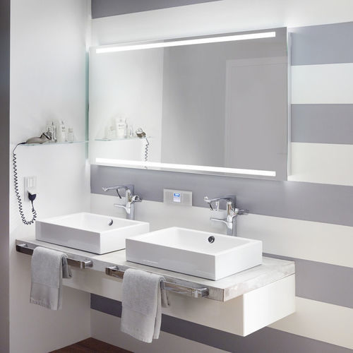 Lavabo da appoggio - PURO S - Kaldewei - in metallo smaltato / in acciaio / su misura