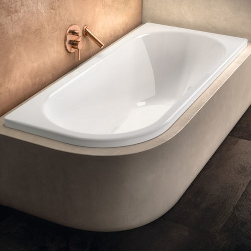 Vasca da bagno ovale - CENTRO DUO - Kaldewei - per ambiente abitativo / in metallo smaltato / in acciaio