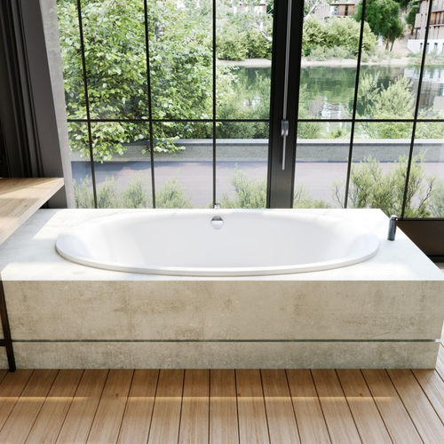 Vasca da bagno ovale - ELLIPSO - Kaldewei - per ambiente abitativo / in metallo smaltato / in acciaio