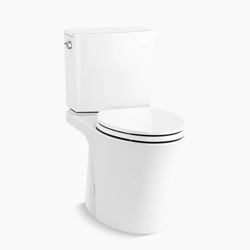 WC da appoggio - VEIL® - Kohler - in ceramica / per uso residenziale / allungato