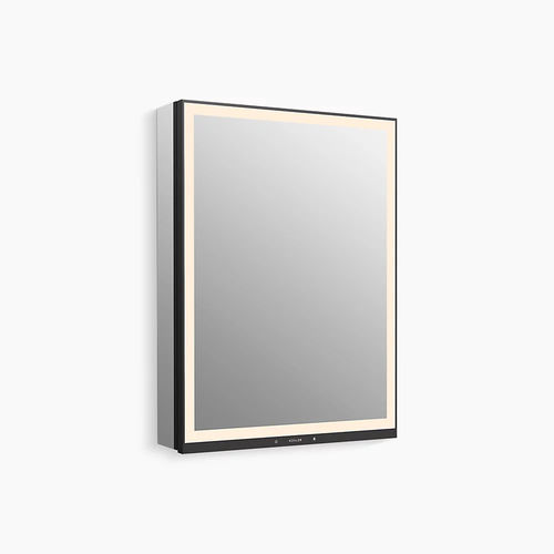 Mobile pensile per bagno con specchio con illuminazione integrata - COLLAGE™ - Kohler - contemporanea / per uso residenziale / in alluminio