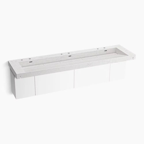 Lavabo sospeso - CONSTELLATION™ - Kohler - in Solid Surface / in Corian® / su misura