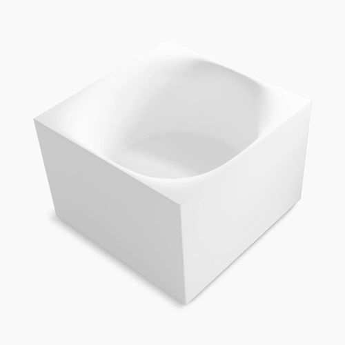 Vasca da bagno quadrata - STILLNESS® SOAK - Kohler - da appoggio / per ambiente abitativo / in acrilico