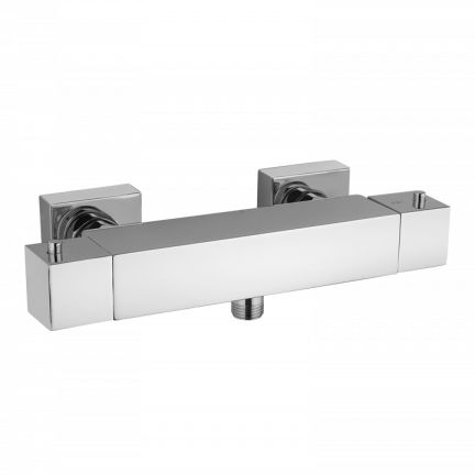 Miscelatore da doccia - 3045 - MAMOLI - da parete / termostatico / in metallo cromato