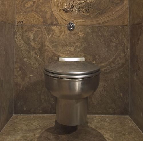 WC sospeso -  8955 - Neo-Metro - in acciaio inossidabile / per bagno pubblico / con cassetta ad incasso