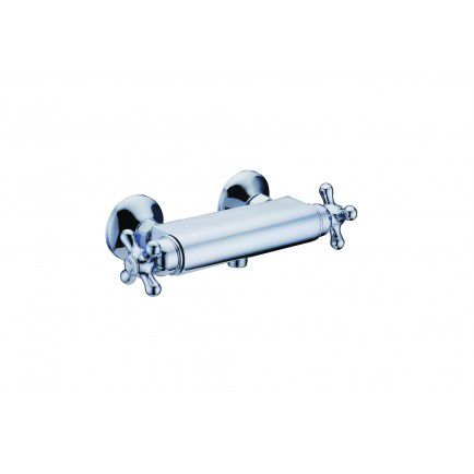 Miscelatore doppio comando da doccia - R350 - ottofond - da parete / termostatico / in metallo