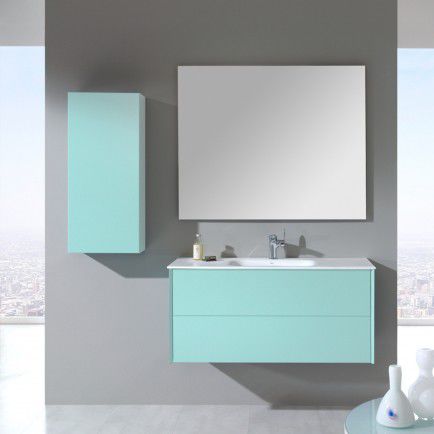 Mobile lavabo sospeso - OTTOBEL - ottofond - in MDF / in Solid Surface / contemporaneo