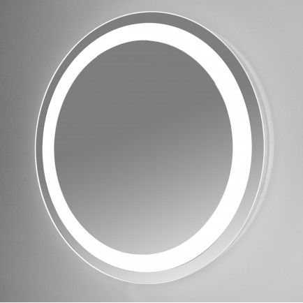 Specchio da bagno a muro - SOL800L - ottofond - contemporaneo / rotondo / luminoso a LED