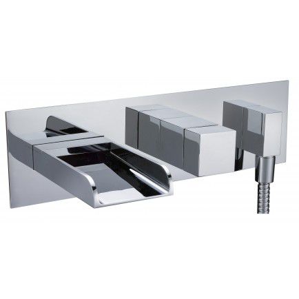 Miscelatore da doccia - AQUA 303 - ottofond - per vasca / da parete / in metallo