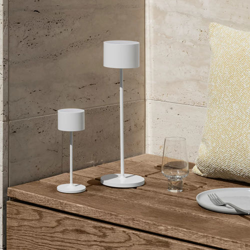 Lampada da tavolo - FAROL MINI - Blomus - in alluminio / contemporanea / con cavo