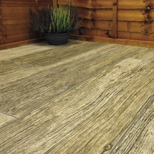 Pavé in legno - MADERA GRANDE - BRADSTONE - da esterno / da interno / testurizzato