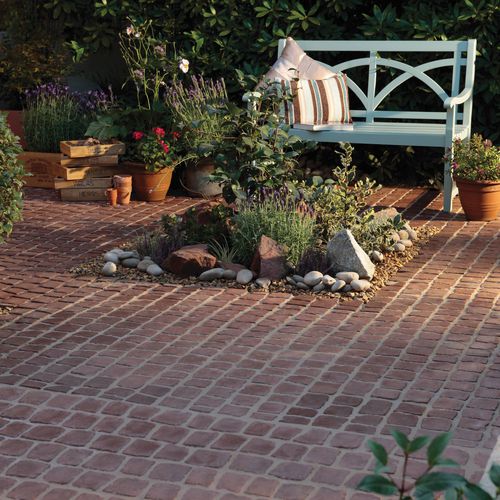 Pavé in calcestruzzo - CARPET STONES - BRADSTONE - in pietra ricostituita / da esterno / anticato