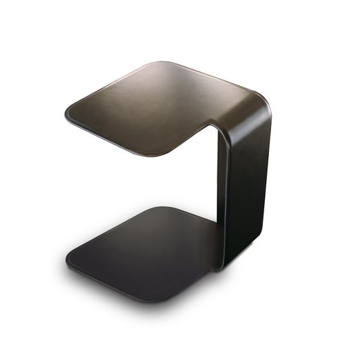 Tavolo d'appoggio contemporaneo - 9500 - 028 - Vibieffe - in pelle / rettangolare / per uso residenziale