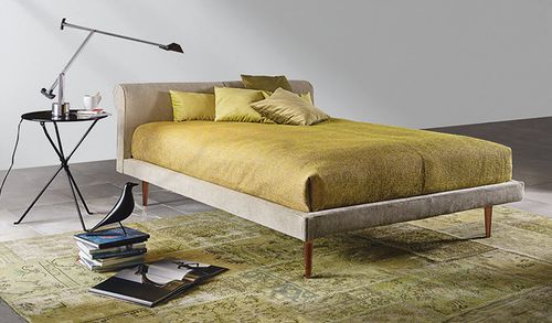 Letto matrimoniale - 5100 ARTHUR - Vibieffe - contemporaneo / imbottito / con testiera