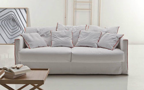 Divano letto - 3600 TANGRAM - Vibieffe - contemporaneo / in tessuto / in pelle
