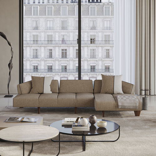 Divano contemporaneo - 25_LANE - Vibieffe - da sala / in tessuto / in schiuma di poliuretano