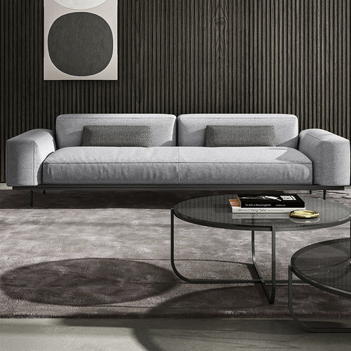 Divano modulare - 535 SIT UP - Vibieffe - contemporaneo / in tessuto / in pelle