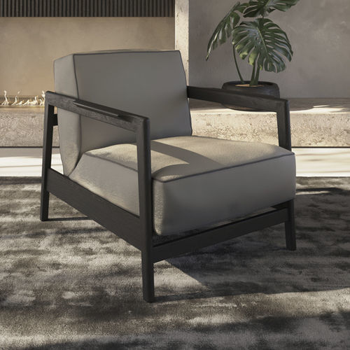 Poltrona contemporanea - 1390_ESSENCE - Vibieffe - in pelle / in schiuma di poliuretano / in tessuto