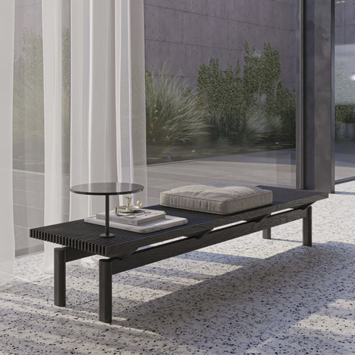 Panca contemporanea - 150_FEEL - Vibieffe - in noce / in rovere / in marmo