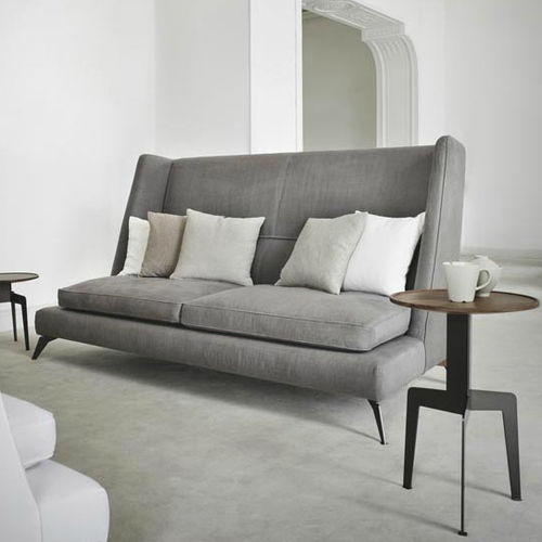Divano contemporaneo - 680 CLASS - Vibieffe - in tessuto / in pelle / con schienale alto