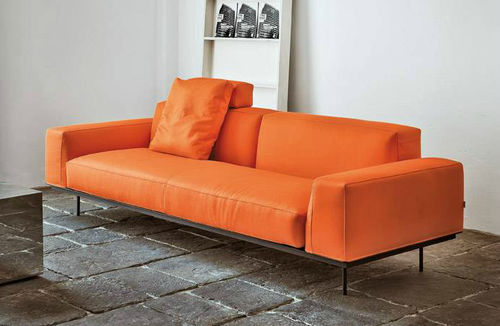 Divano modulare - 535 SIT UP - Vibieffe - contemporaneo / in tessuto / in pelle