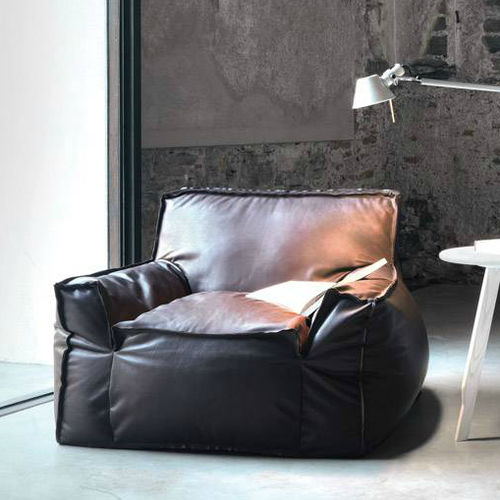 Poltrona contemporanea - 1700 JELLY - Vibieffe - in pelle / in tessuto / con rivestimento rimovibile