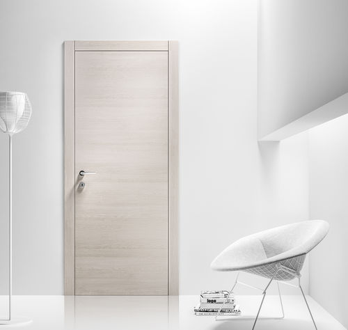 Porta da interno - LOGICA - FerreroLegno - in laminato / battente / senza vetri