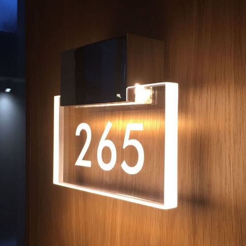 Applique design originale - DOVE : 1M0148C - MLE HOTEL LIGHTING - da esterno / in ghisa di alluminio / in metacrilato