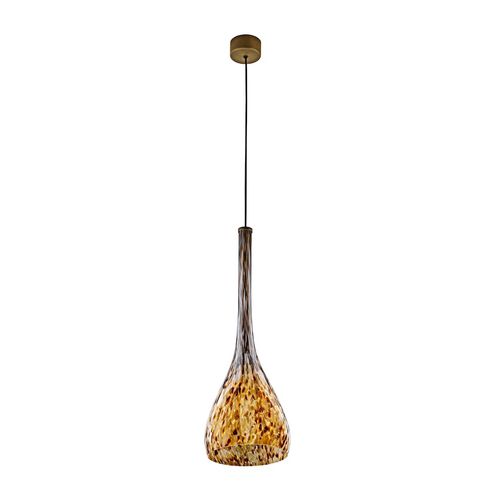 Lampada a sospensione - CAMOU : 1M1211 T - MLE HOTEL LIGHTING - in acciaio verniciato / in vetro soffiato / contemporanea