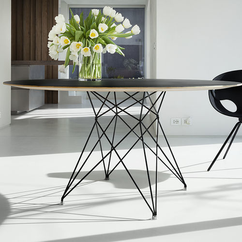 Tavolo contemporaneo - ARCOS - TONON - in noce / in rovere / in HPL