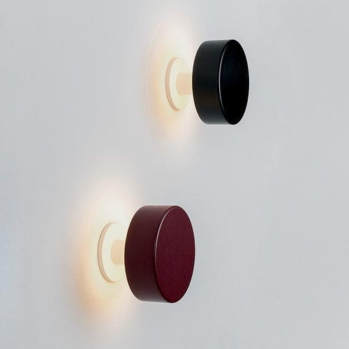 Applique contemporanea - PEAK  - MILAN ILUMINACION - da interno / in metallo laccato / tonda