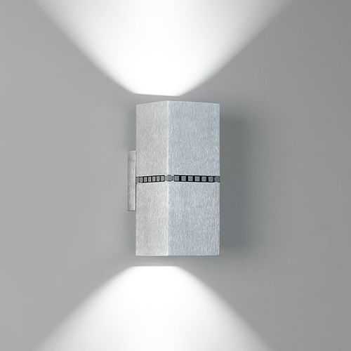 Applique contemporanea - DAU - MILAN ILUMINACION - da interno / in alluminio estruso / quadrata