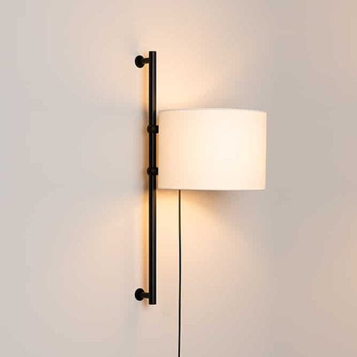 Applique contemporanea - TWAIN - MILAN ILUMINACION - da interno / in acciaio laccato / in PVC