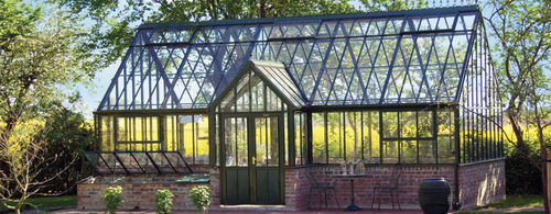 Serra con struttura in alluminio - VICTORIAN MANOR - HARTLEY BOTANIC