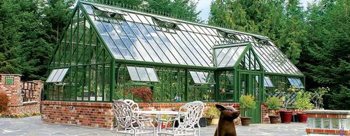Serra con struttura in alluminio - VICTORIAN GRAND MANOR - HARTLEY BOTANIC
