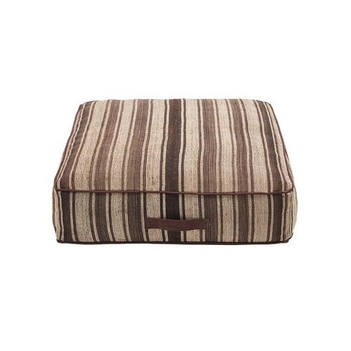Cuscino da terra - 6120 TL - STEPEVI - quadrato / a righe / per uso residenziale