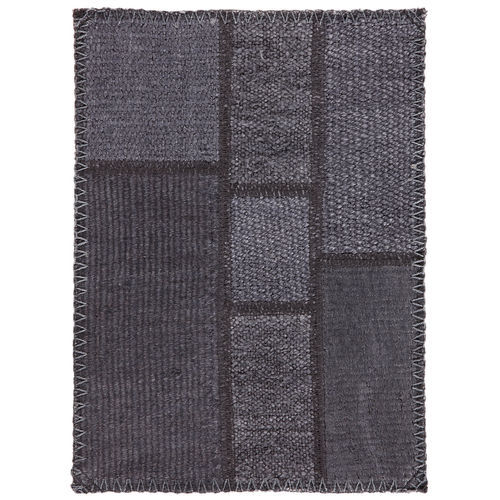 Tappeto contemporaneo - COUPAGE - STEPEVI - a motivi / in canapa / rettangolare