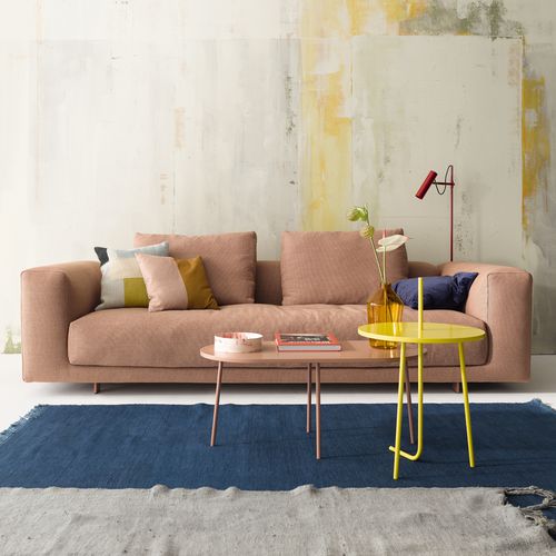 Divano modulare - MOSS - COR - contemporaneo / in tessuto / con braccioli