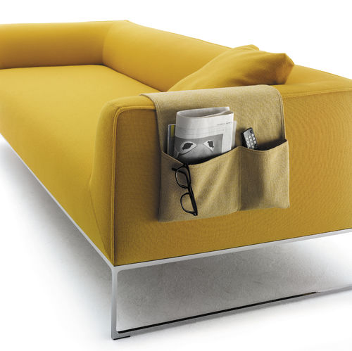 Portariviste contemporaneo - BAG - COR - per uso residenziale / in tessuto / giallo