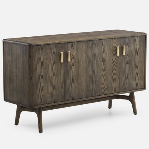 Credenza contemporanea - SOLO - DE LA ESPADA - in frassino / in noce americano / in rovere bianco