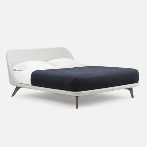 Letto king size - SOLO - DE LA ESPADA - queen size / contemporaneo / imbottito
