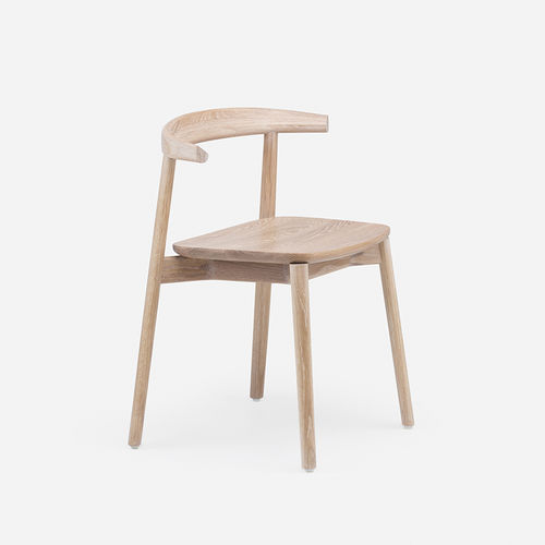 Sedia contemporanea - ANDO - DE LA ESPADA - da interno / in rovere / in legno massiccio