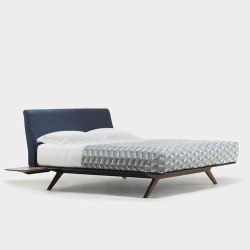 Letto king size - HEPBURN - DE LA ESPADA - queen size / contemporaneo / con testiera imbottita